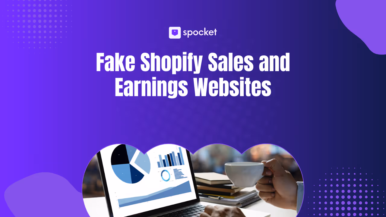 How to Spot Fake Shopify Sales and Fake Shopify Earnings Websites